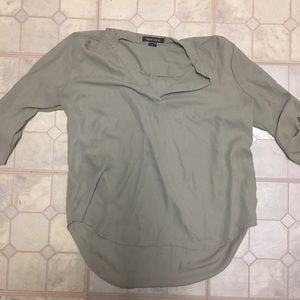 (165) Olive Green Blouse